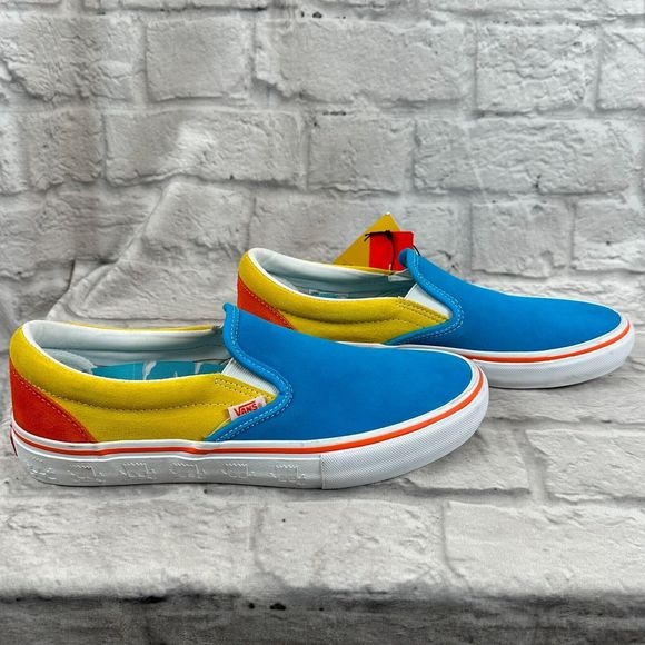Vans Homer Simpsons Slip-Ons Pro Mens Shoes Size 9.5 New w/ Tag Bart Colorblock main image 10